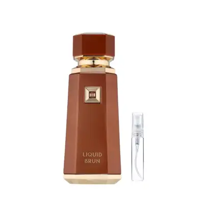 decants liquid brun