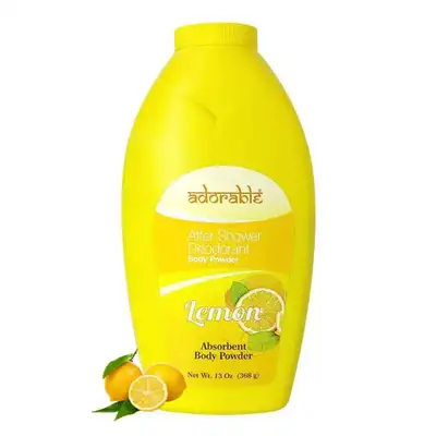 adorable talco shower limon 368 grs