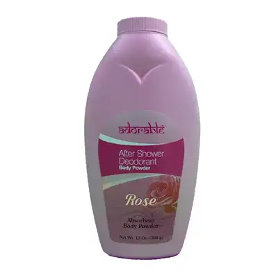adorable talco shower rosa 368 grs